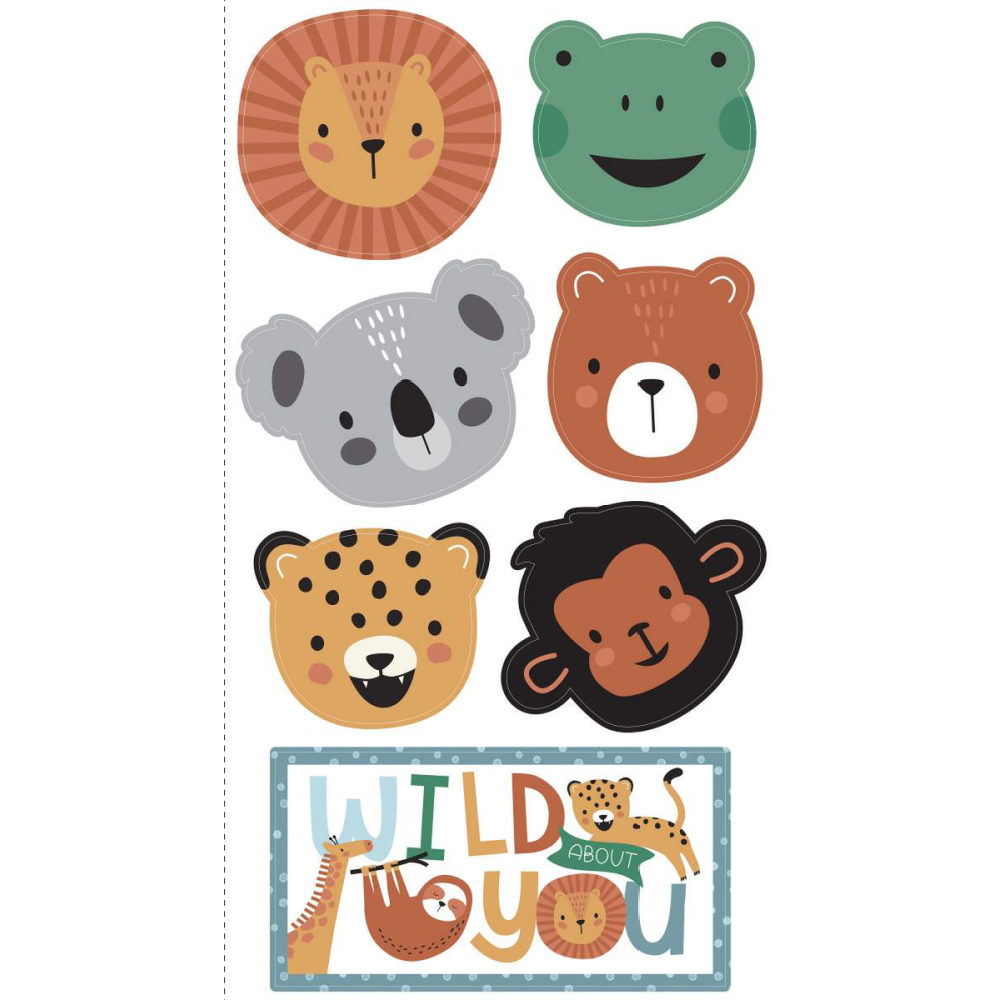 WILD ABOUT YOU PANEL ALPHABET ZOO