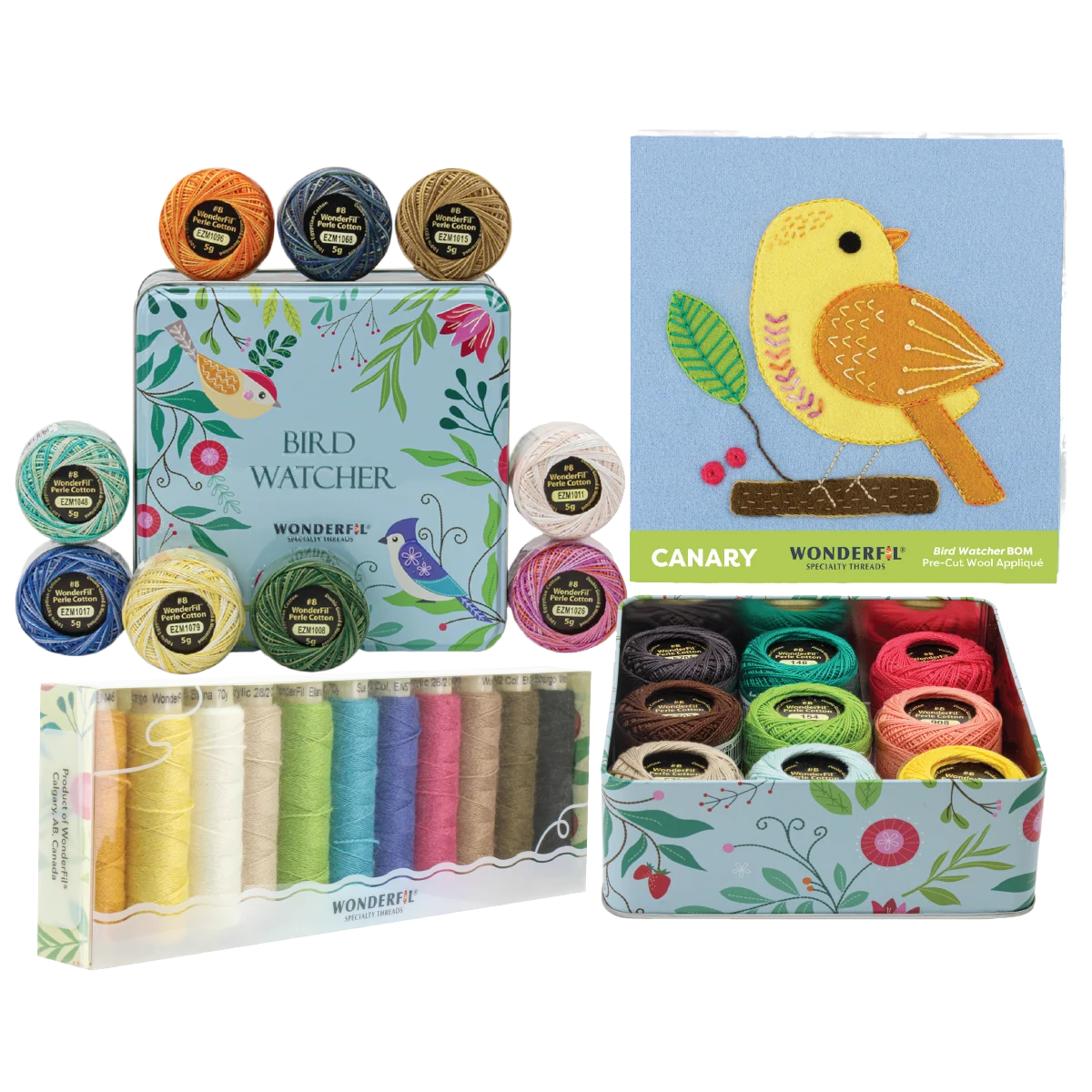 THE BIRD WATCHER THREAD KIT