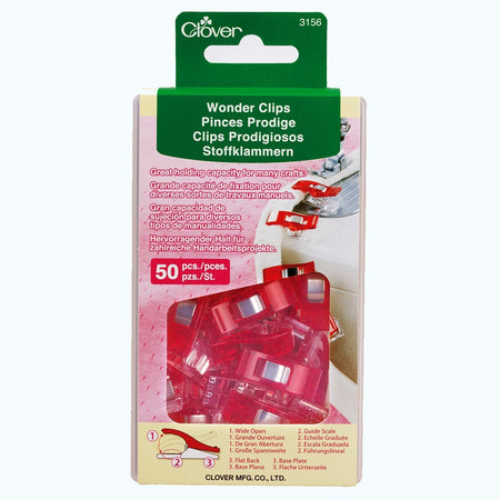 CLOVER WONDER CLIPS 50 PCS.