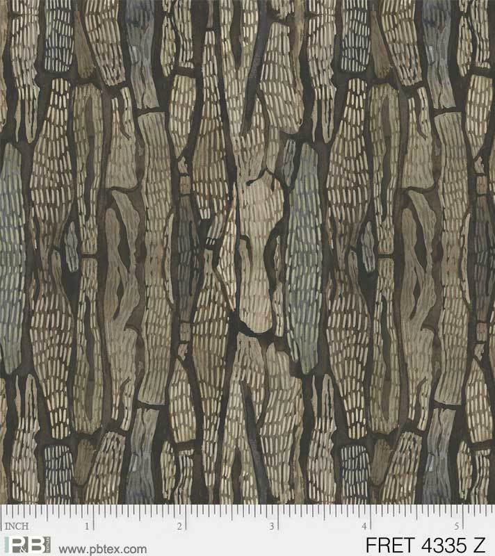 BARK STRIPES - BROWN