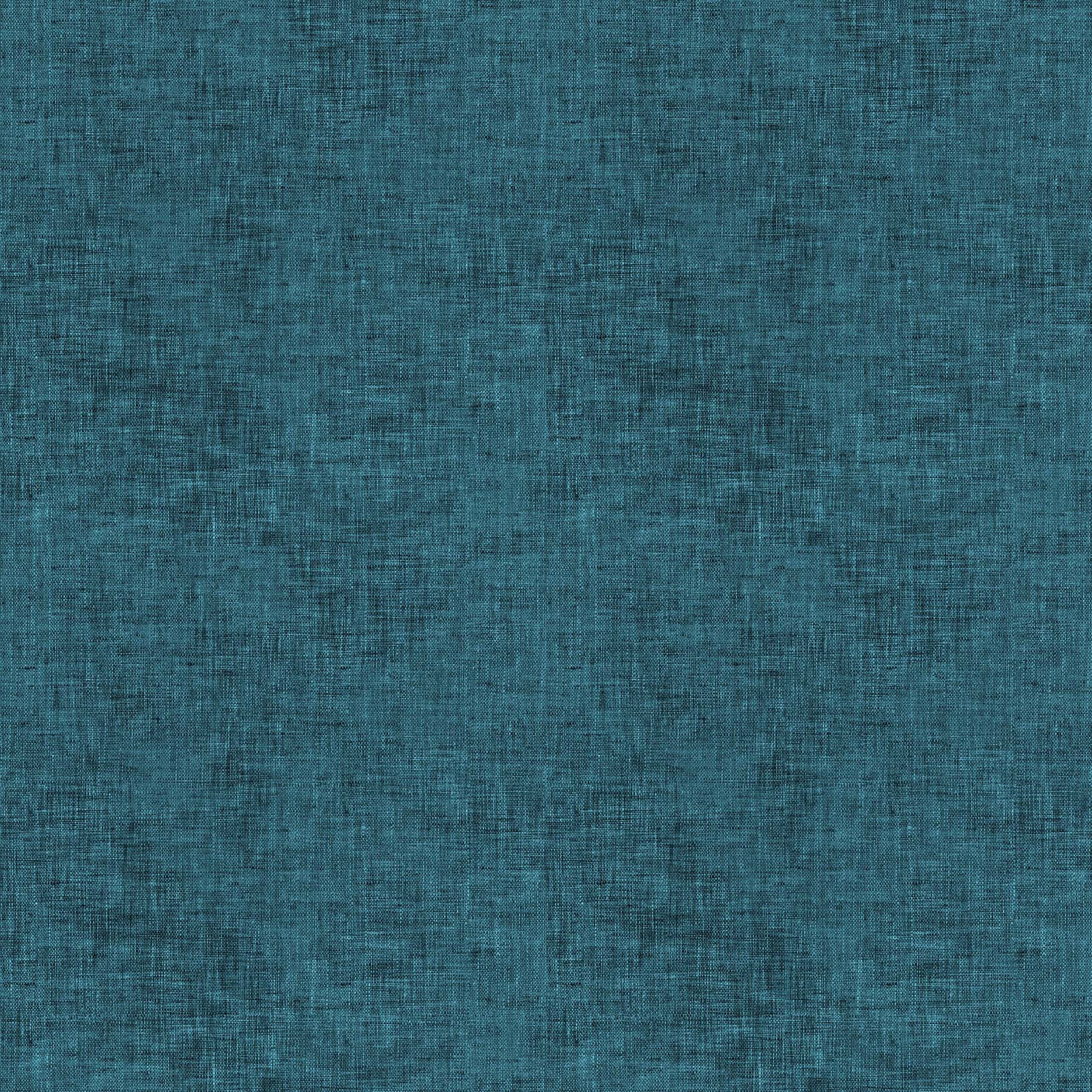 LINEN LOOK WEAVE - TEAL  FOREST FABLE FIGO FABRICS