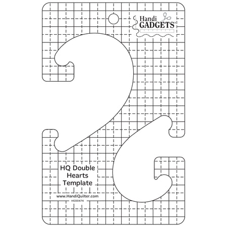 HQ DOUBLE HEARTS RULER