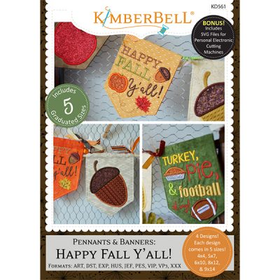RETIRED - PENNANTS & BANNERS: HAPPY FALL Y'ALL!