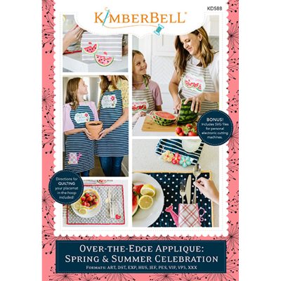 OVER-THE-EDGE APPLIQUE: SPRING & SUMMER CELEBRATION