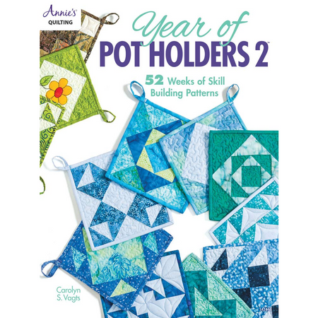 YEAR OF POT HOLDERS 2 BOOK – Calico Gals