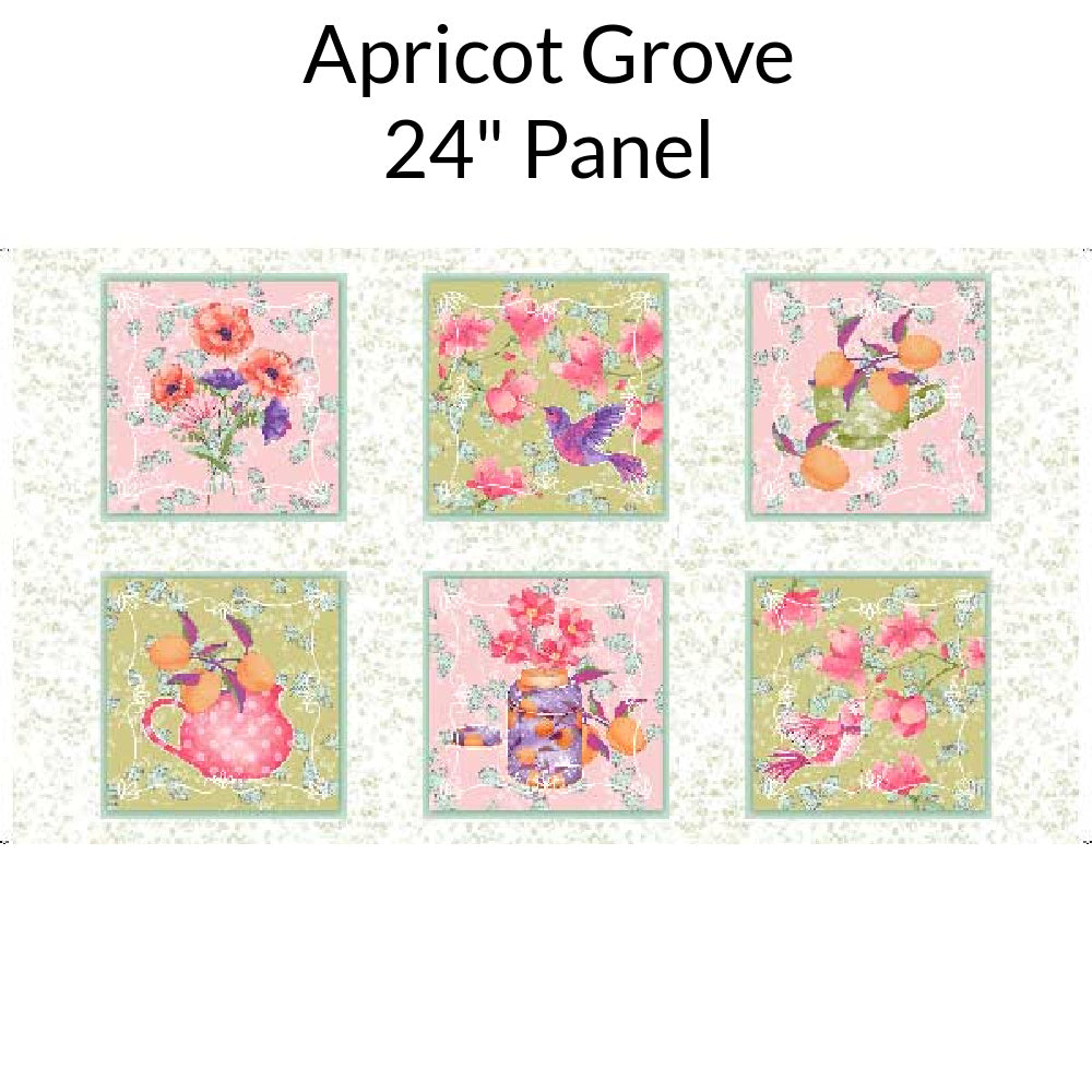 APRICOT GROVE PICTURE PATCHES PANEL
