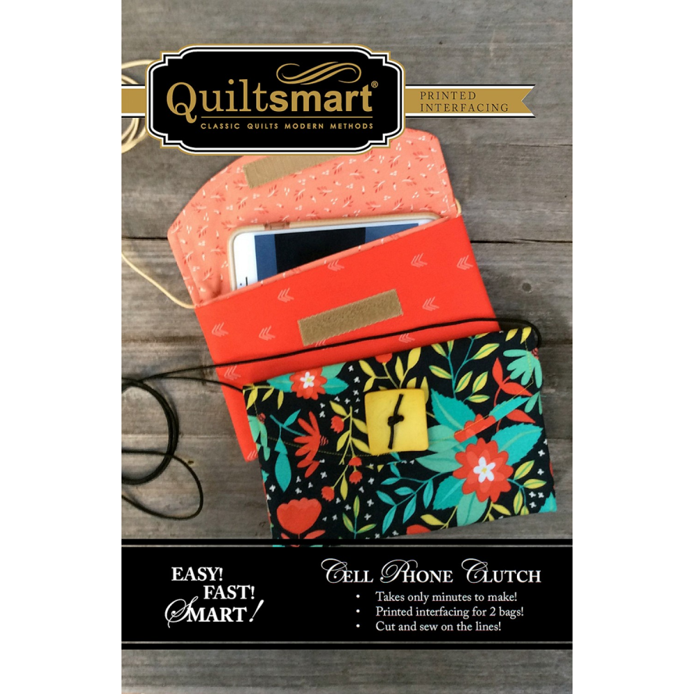 QUILTSMART CELL PHONE CLUTCH PACK