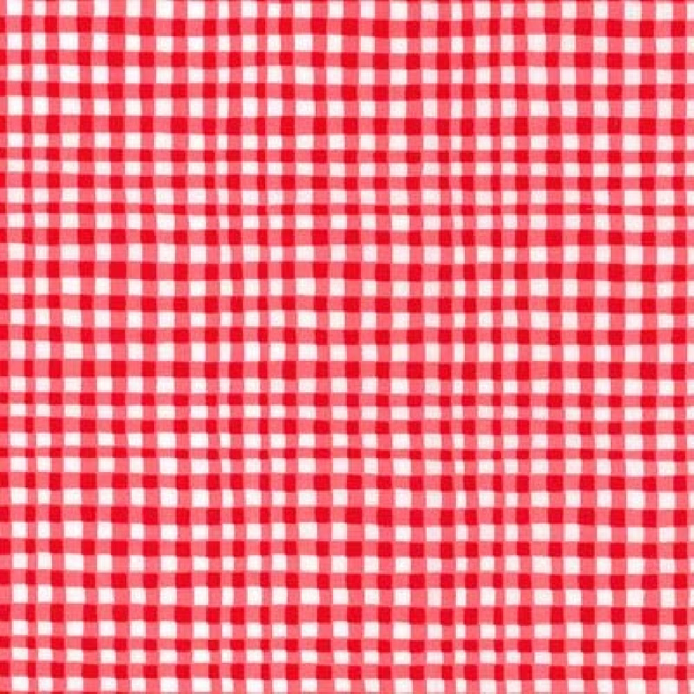 Michael Miller, Gingham, play, red, cherry
