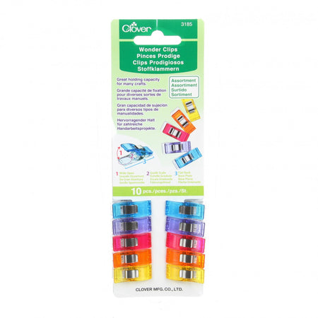 WONDER CLIPS 10 COUNT ASSORTED