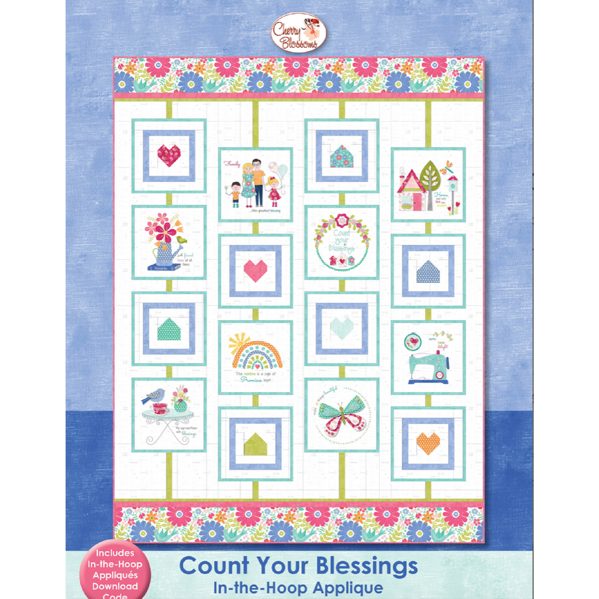 COUNT YOUR BLESSINGS PATTERN SET
