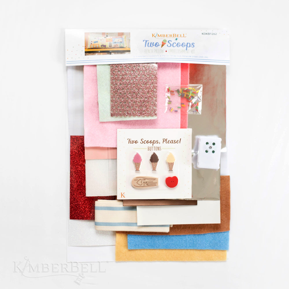 TWO SCOOPS EMBELLISHMENT KIT