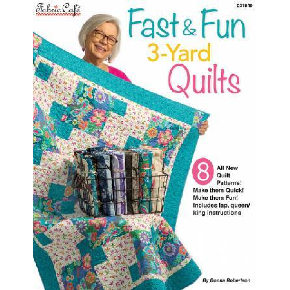 3 Yard Quilts, Fast & Fun, Lap Quilt, Quilt