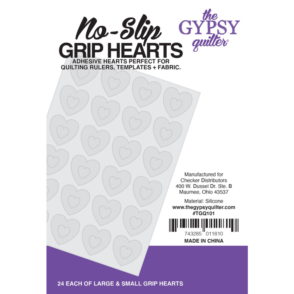 NO-SLIP GRIP HEARTS