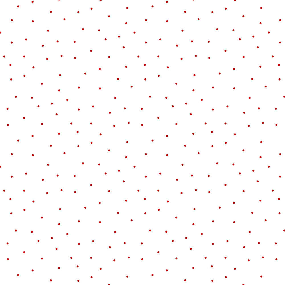 RED ON WHITE ESSENTIALS PINDOTS