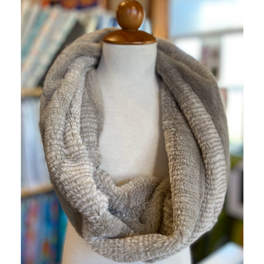 LUXE INFINITY SCARF SAND