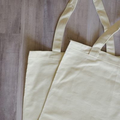 KIMBERBELL CANVAS TOTE BLANK
