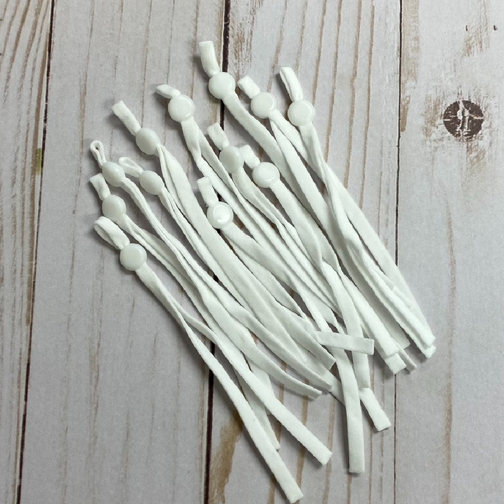 white mask elastics
