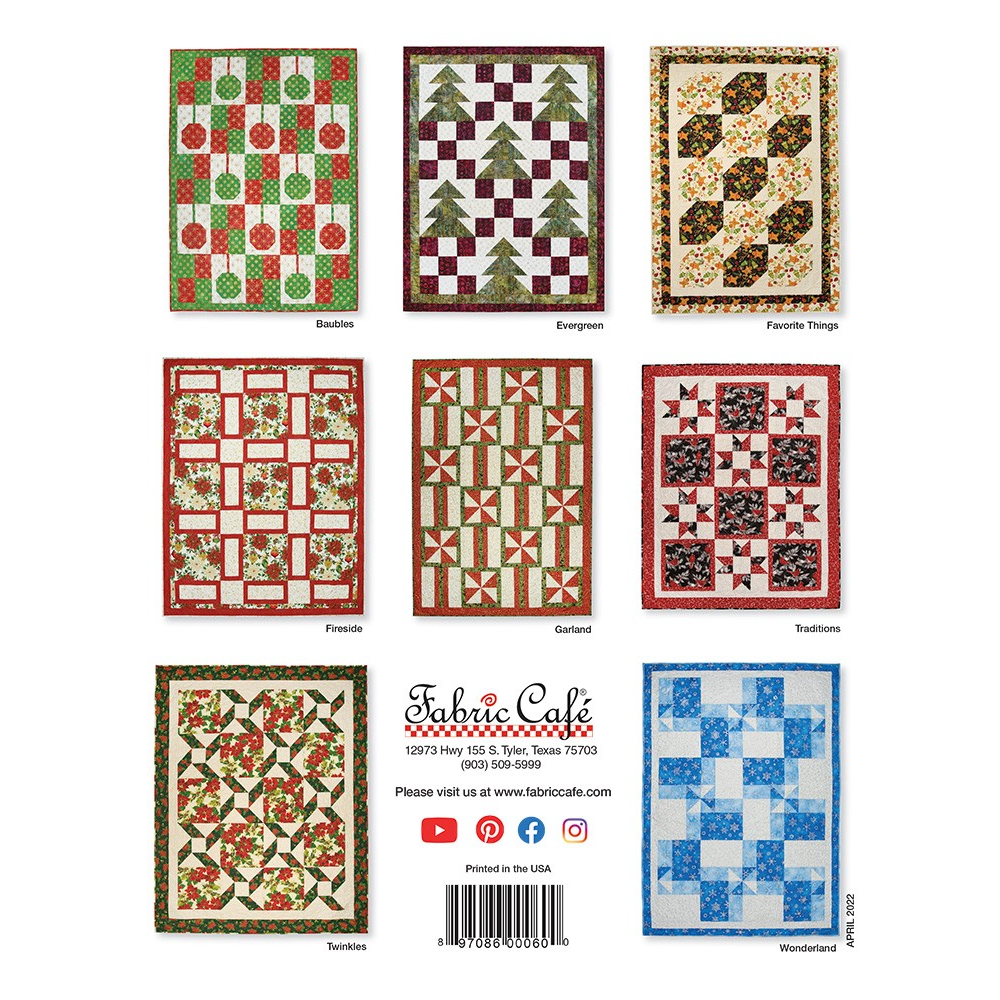 MAKE IT CHRISTMAS WITH 3 YARD QUILTS